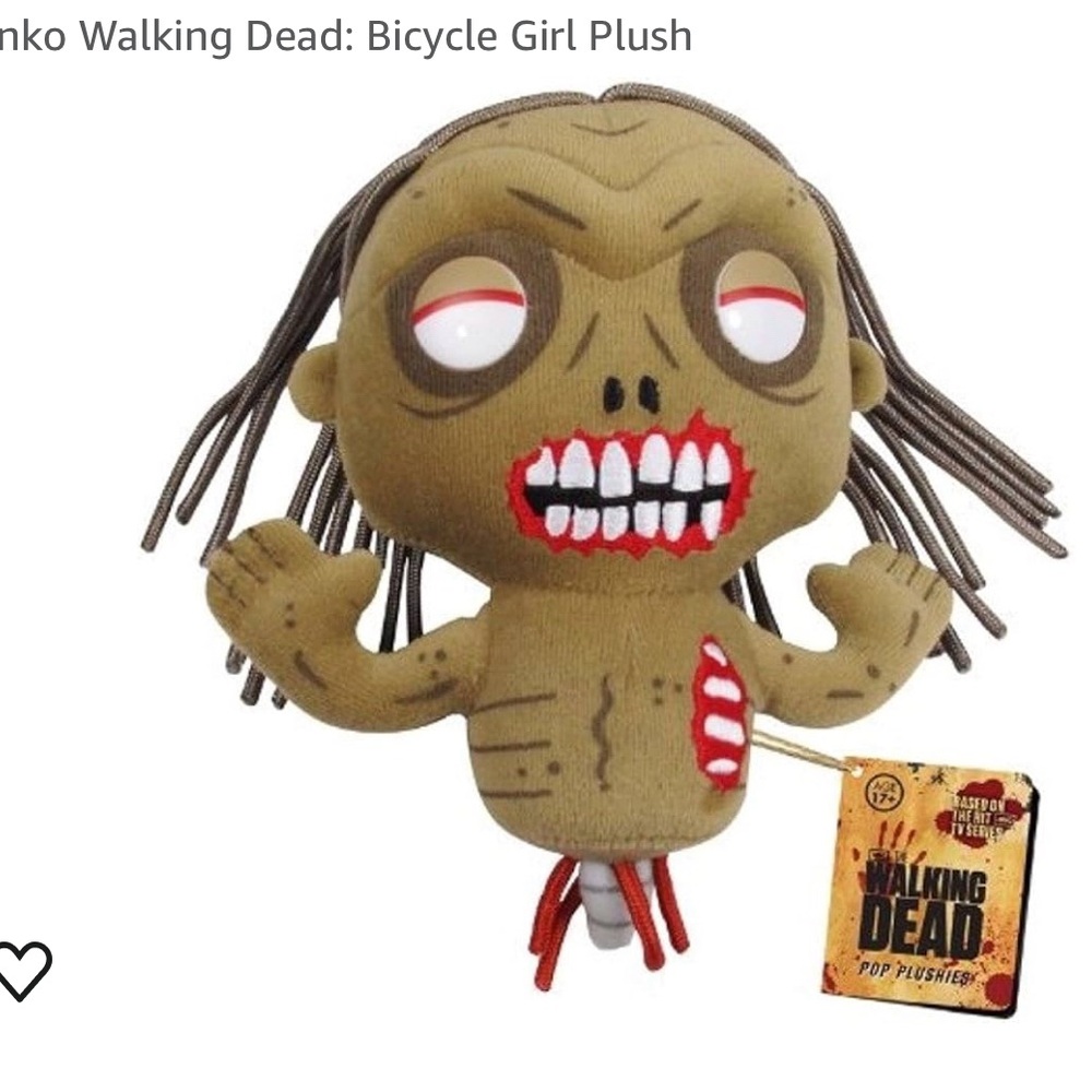 Walking Dead Bicycle Girl Plush